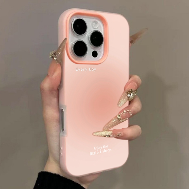 Phone Cases Like Loopy - Roze gradiënt patroon telefoonhoesje voor iPhone