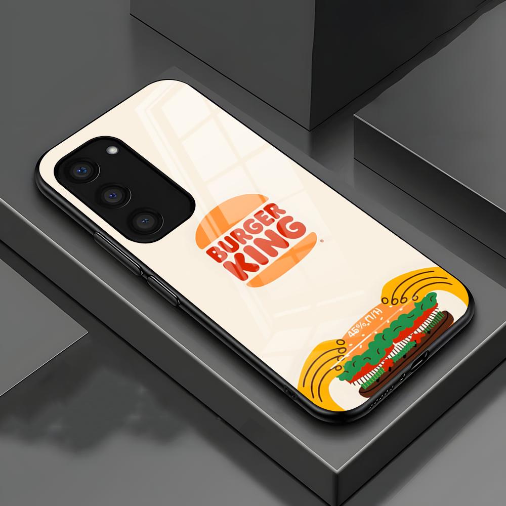 Phone Cases Burga - Mode B-Burger King Telefoonhoesje voor Samsung