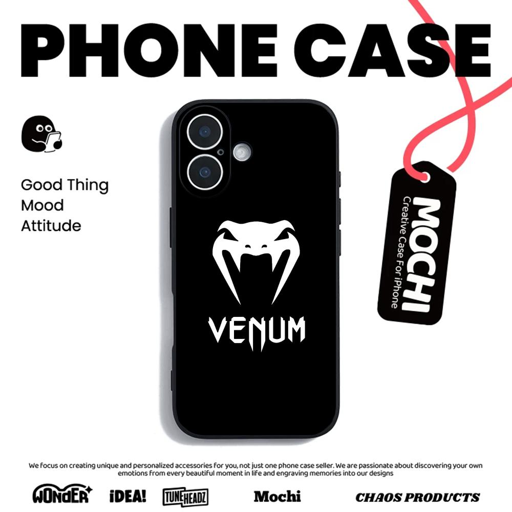 Phone Cases Brands - Cool Brand V-venumS logo telefoonhoesje Zacht