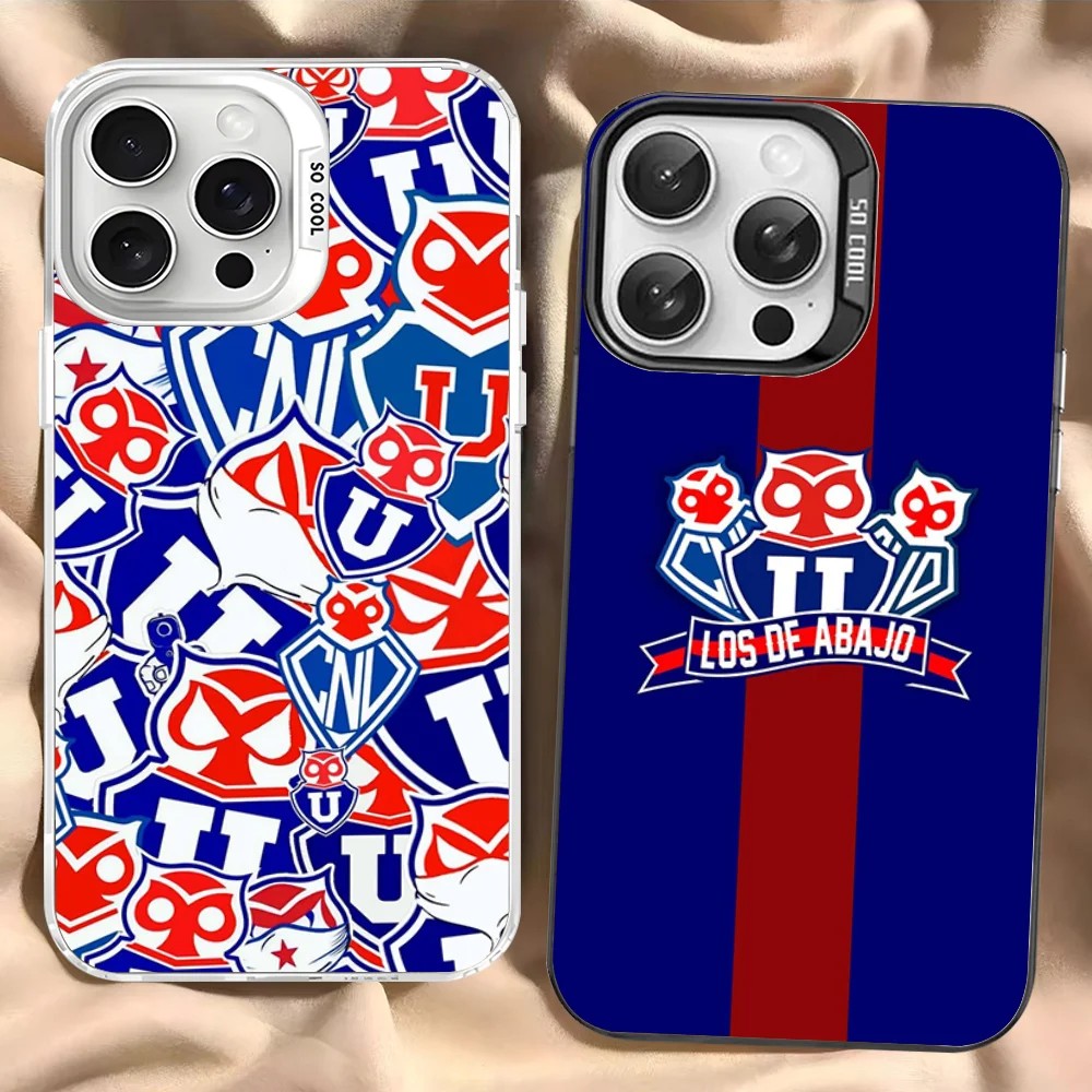 Phone Cases Near Me - Telefoonhoesje voor Chile U-Universiteit Logo iPhone