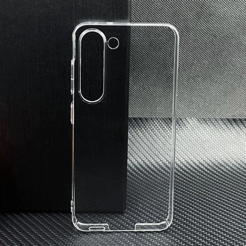 Phone Cases Burga - Hard transparant helder telefoonhoesje voor Samsung