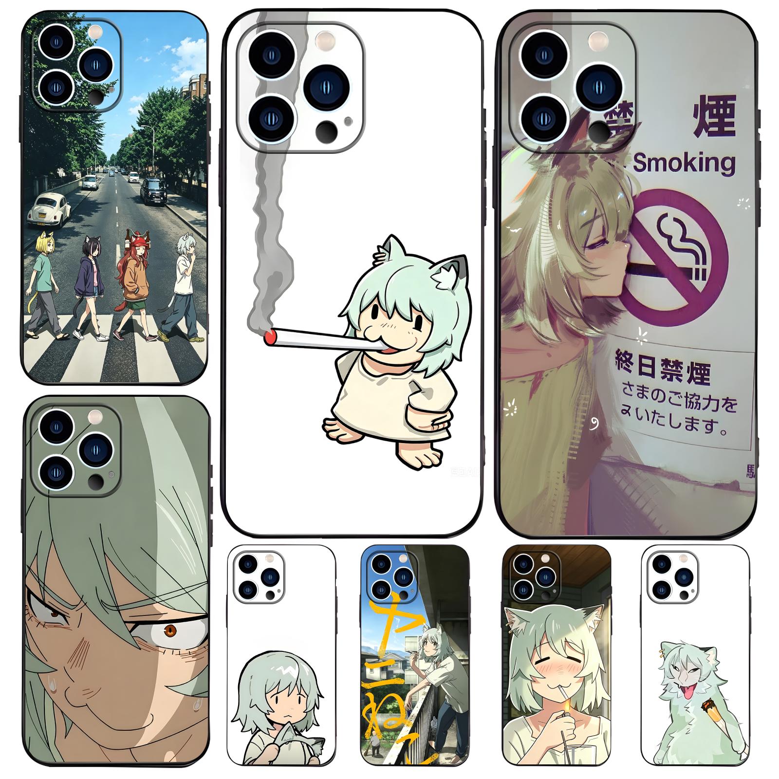Phone Cases Iphone 15 - Chainsmoker Cat Telefoonhoesje voor iPhone 17