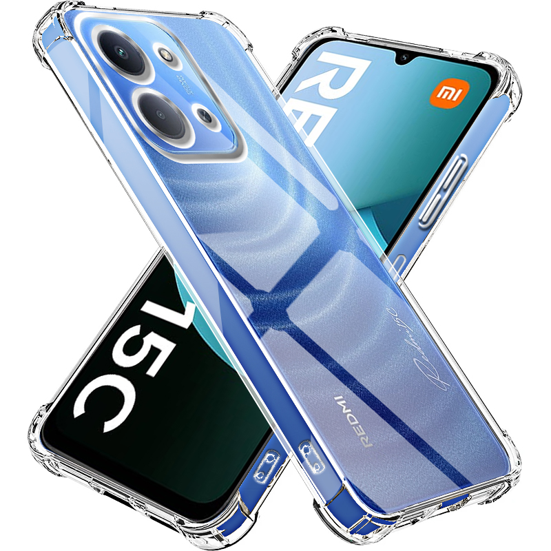 Phone Cases Europe - Transparante Case voor Redmi 15C 4G