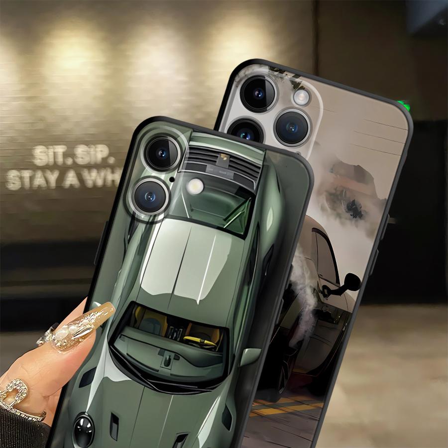 Phone Cases Near Me - Cool Car Zwart Zachte Telefoon Cover