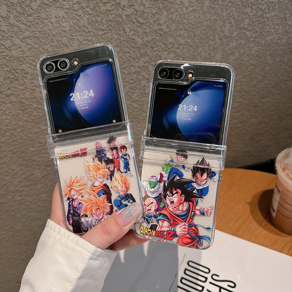 Phone Cases Z Flip 5 - Japanse Anime Dragon Ball Goku Saiyan