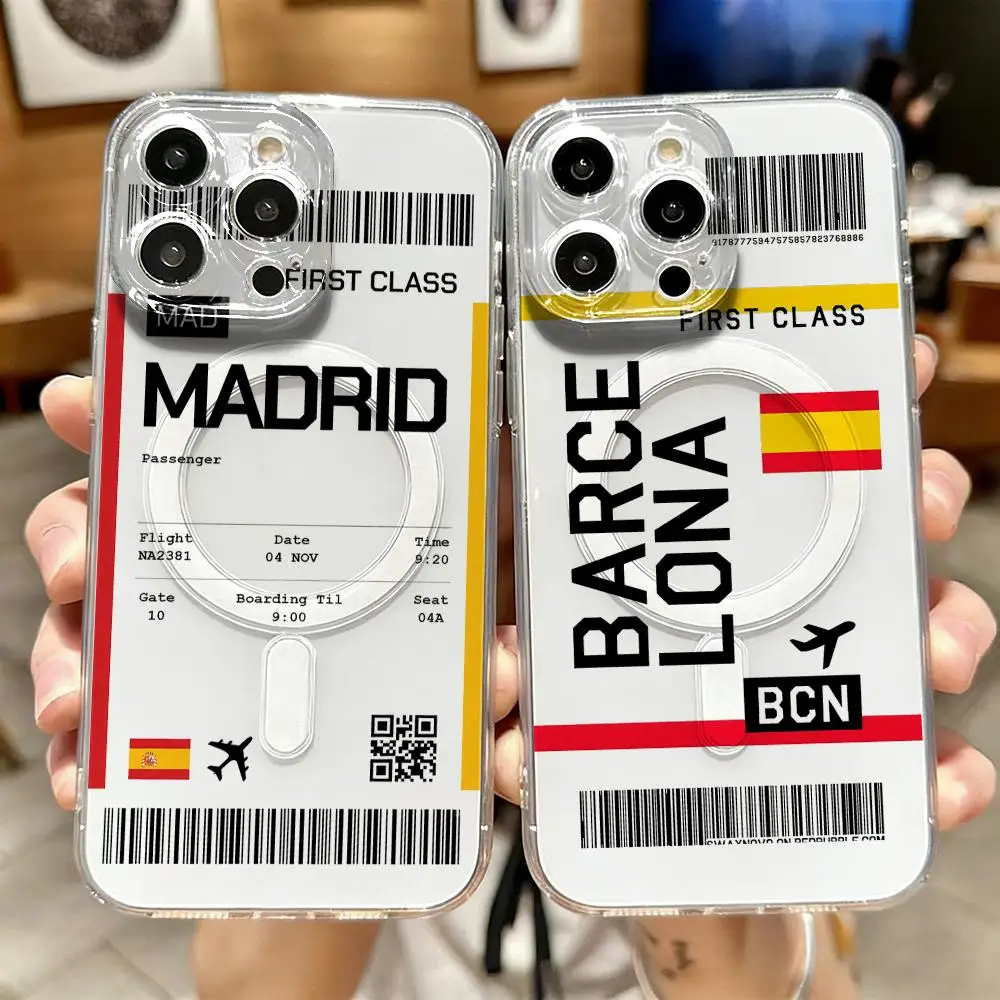Phone Cases Popular - Reiskoffer Telefoonhoesje Spanje voor iPhone 17