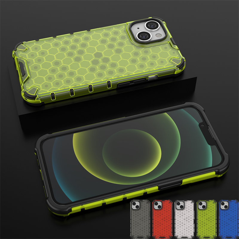 Phone Cases Near Me - Honingraat Schokbestendig Voor iPhone 14 Case