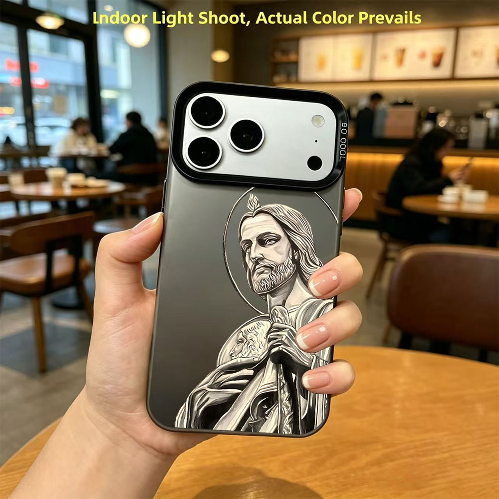 Phone Cases Like Loopy - Telefoonhoesje met San Judas Tadeo patroonontwerp