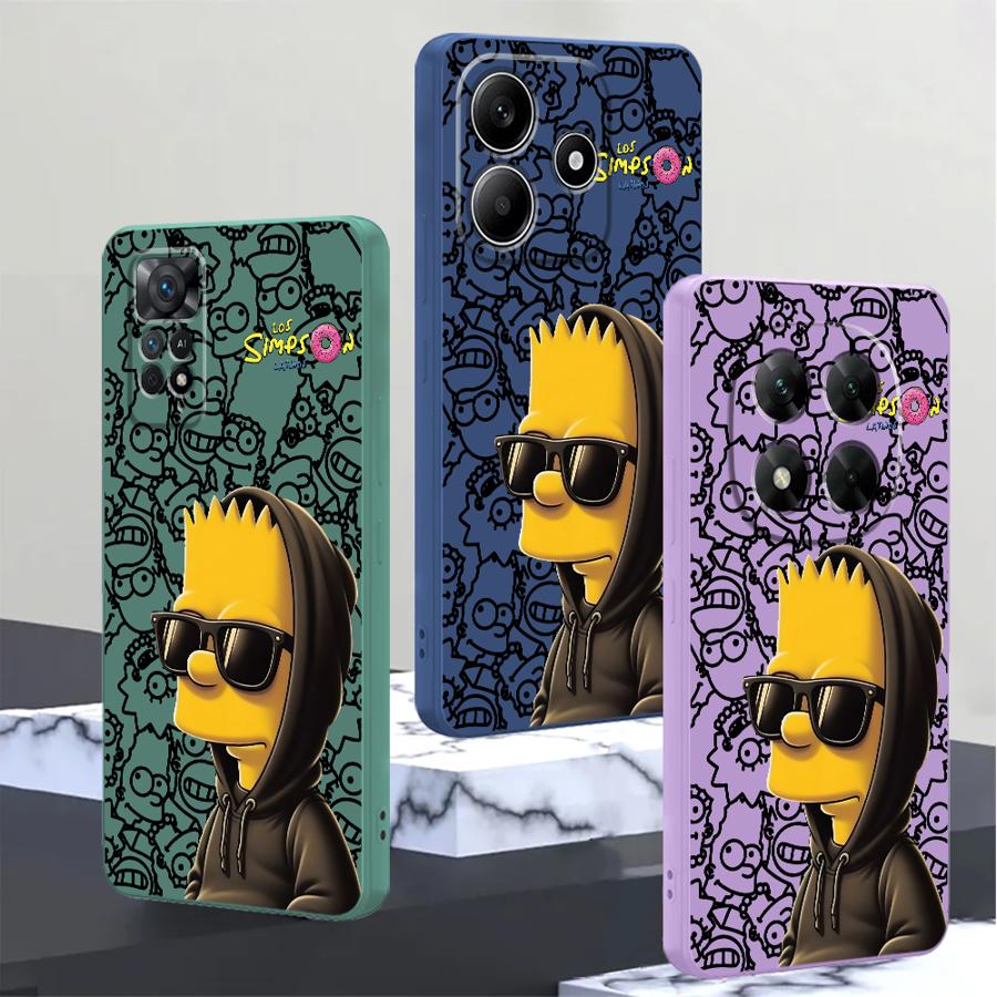 Phone Cases Redmi - The Simpsons Coole Bart Hoesje voor