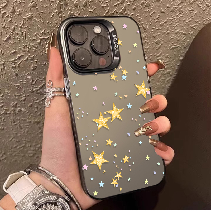Phone Cases Redmi - Kleurrijk Sterrenpatroon Matte Harde Case Xiaomi