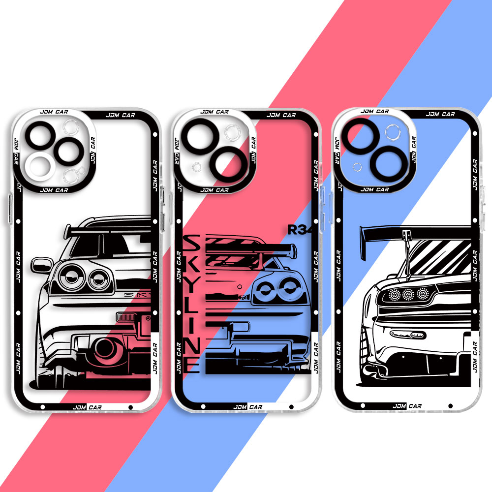 Phone Cases Near Me - Jdm Droom Auto Doorzichtige Siliconen Hoesje