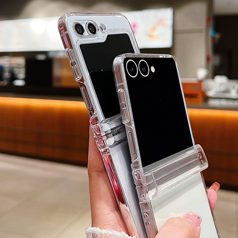 Gestreept patroon transparante - Phone Cases Z Flip 5 recensie en prijs