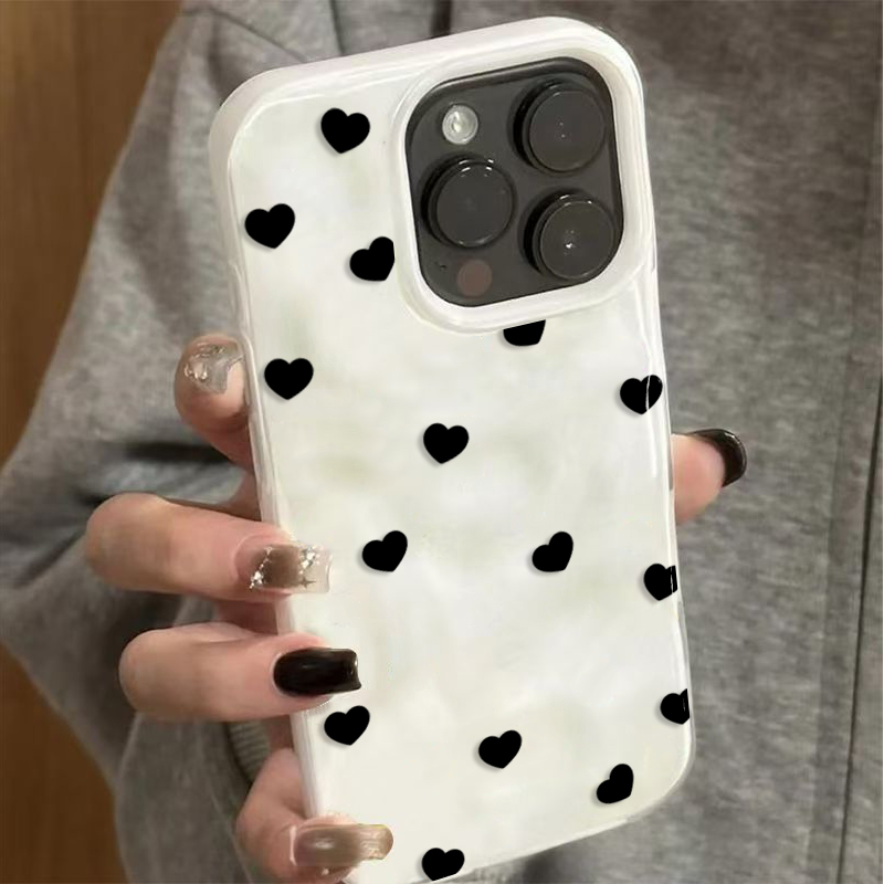 Esthetische schattige zwarte h - Phone Cases Aesthetic recensie en prijs
