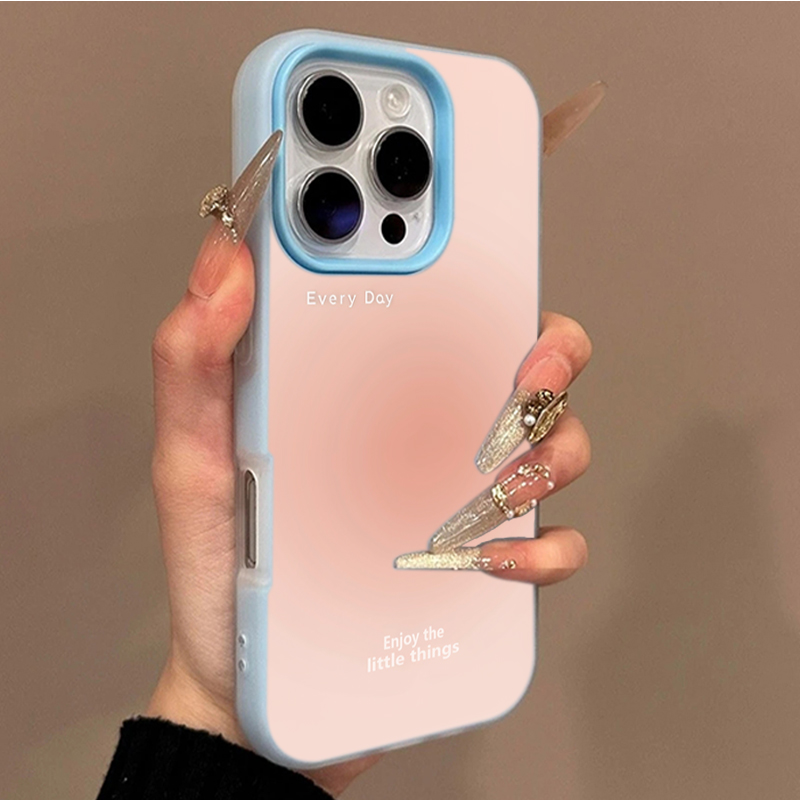 Roze gradiënt patroon telefoon - Phone Cases Like Loopy recensie en prijs