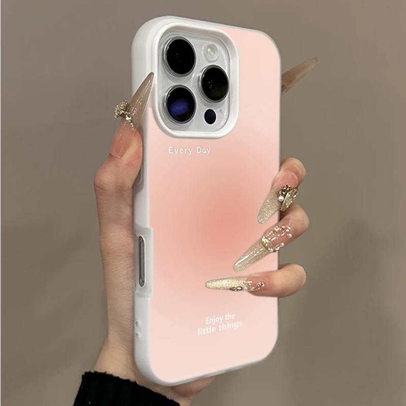 Roze gradiënt patroon telefoon - Phone Cases Like Loopy recensie en prijs