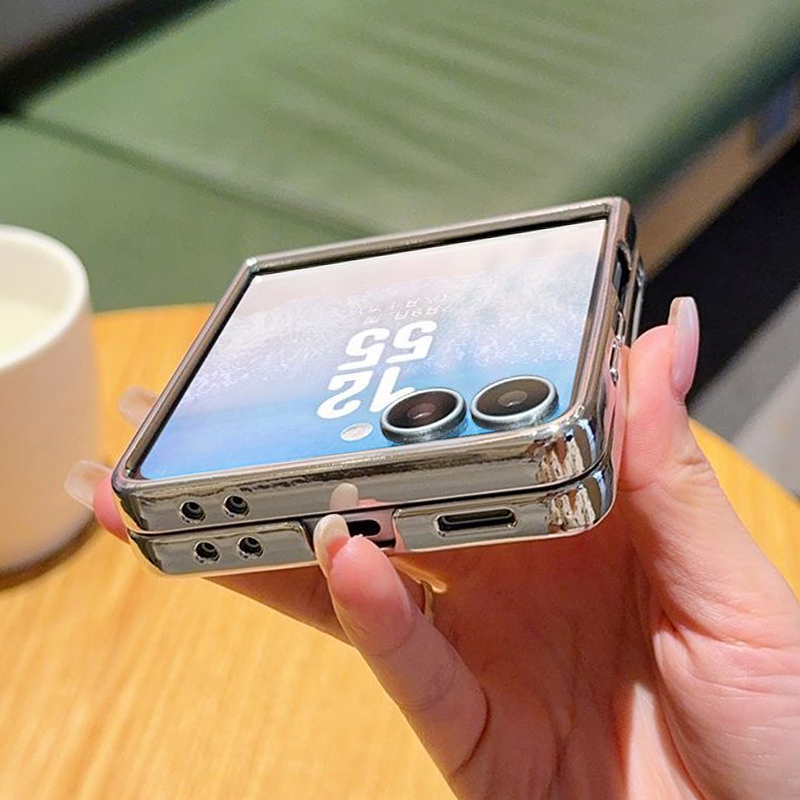 Paarse vlinder PU lederen tele - Phone Cases Z Flip 5 recensie en prijs