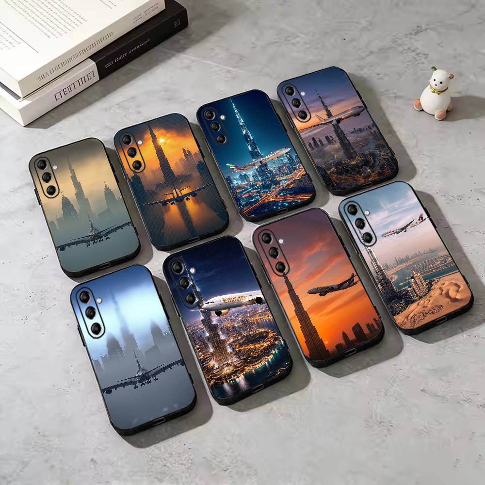 Dubai Burj Khalifa Vliegtuig T - Phone Cases Dubai recensie en prijs