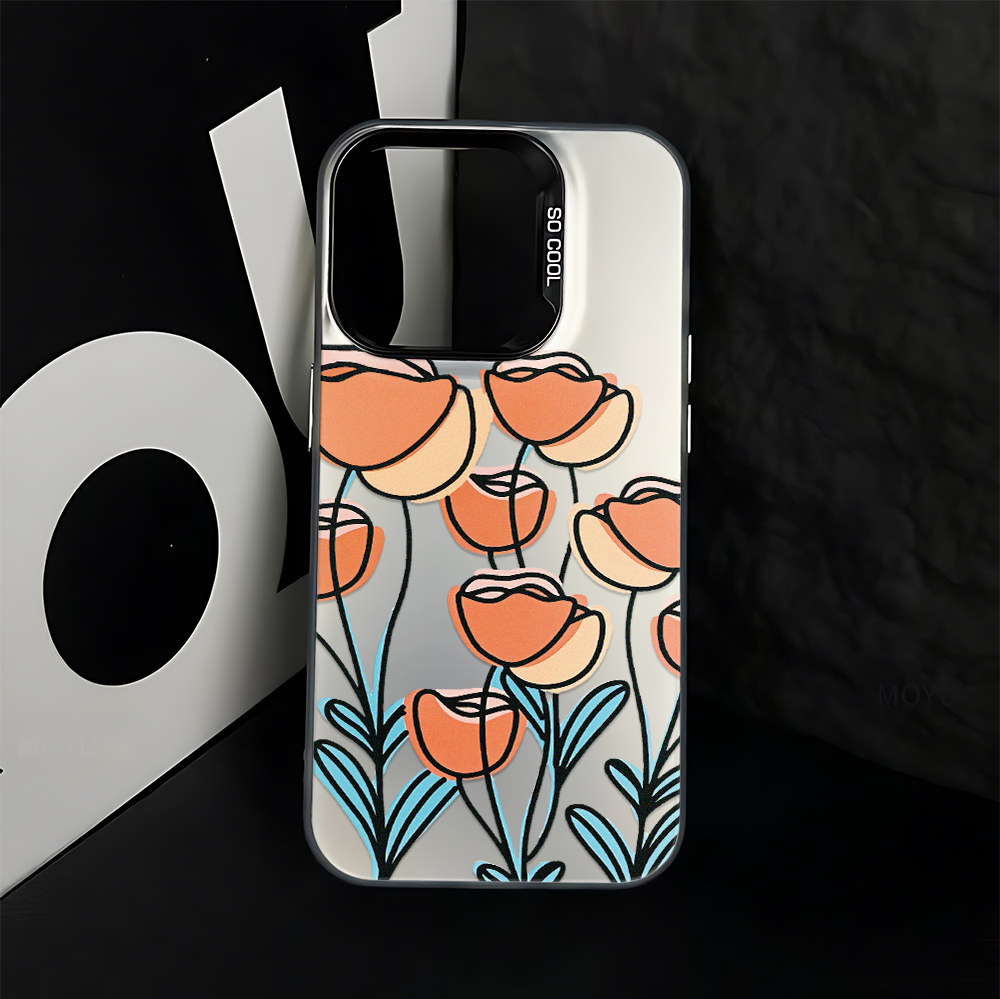 Oranje Tulp Bloem Kunst Pracht - Phone Cases Aesthetic recensie en prijs