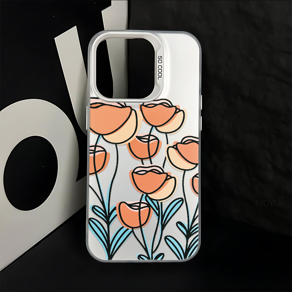 Oranje Tulp Bloem Kunst Pracht - Phone Cases Aesthetic recensie en prijs