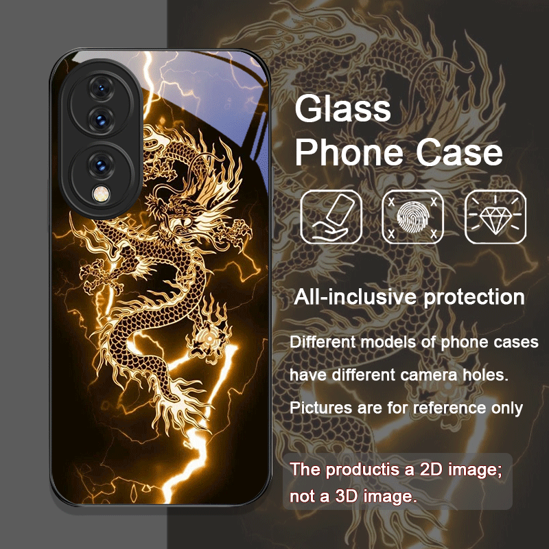 Creatieve Draak Patroon Gehard - Phone Cases Honor recensie en prijs