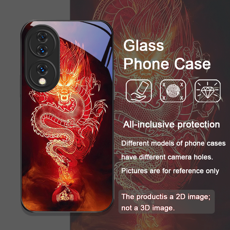 Creatieve Draak Patroon Gehard - Phone Cases Honor recensie en prijs