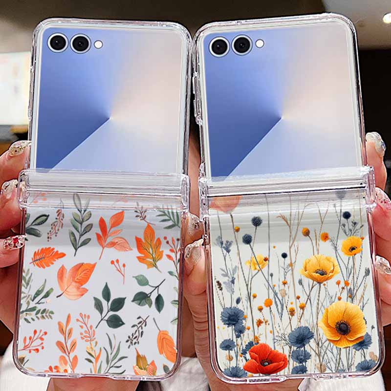Herfst Esdoornblad Patroon Tel - Phone Cases Z Flip 5 recensie en prijs