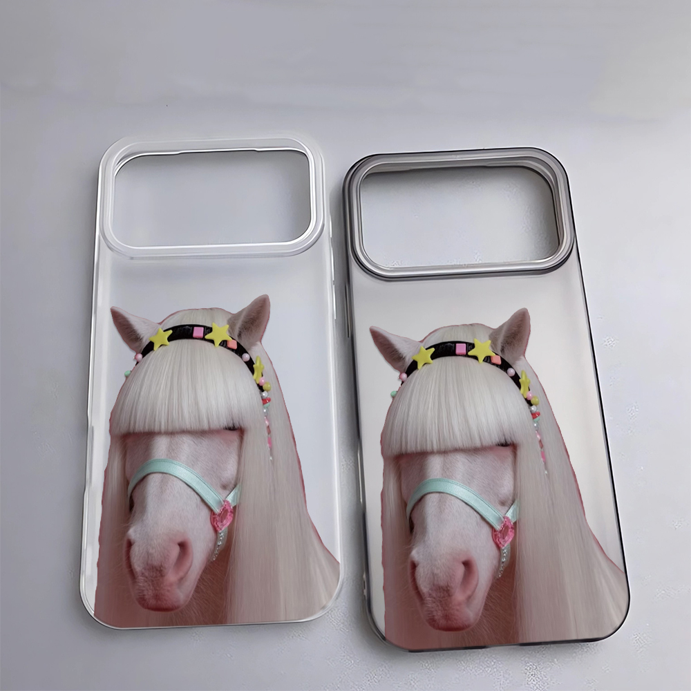 Populaire paardenprint met wit - Phone Cases Aesthetic recensie en prijs