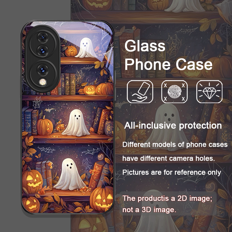 Halloween Pompoen Ghost Boeken - Phone Cases Honor recensie en prijs
