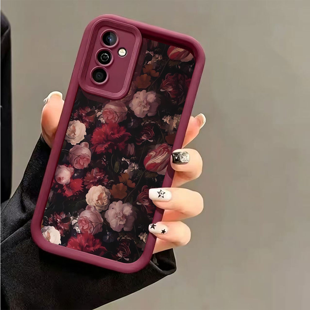 Wijnrood rozenpatroon telefoon - Phone Cases Red recensie en prijs