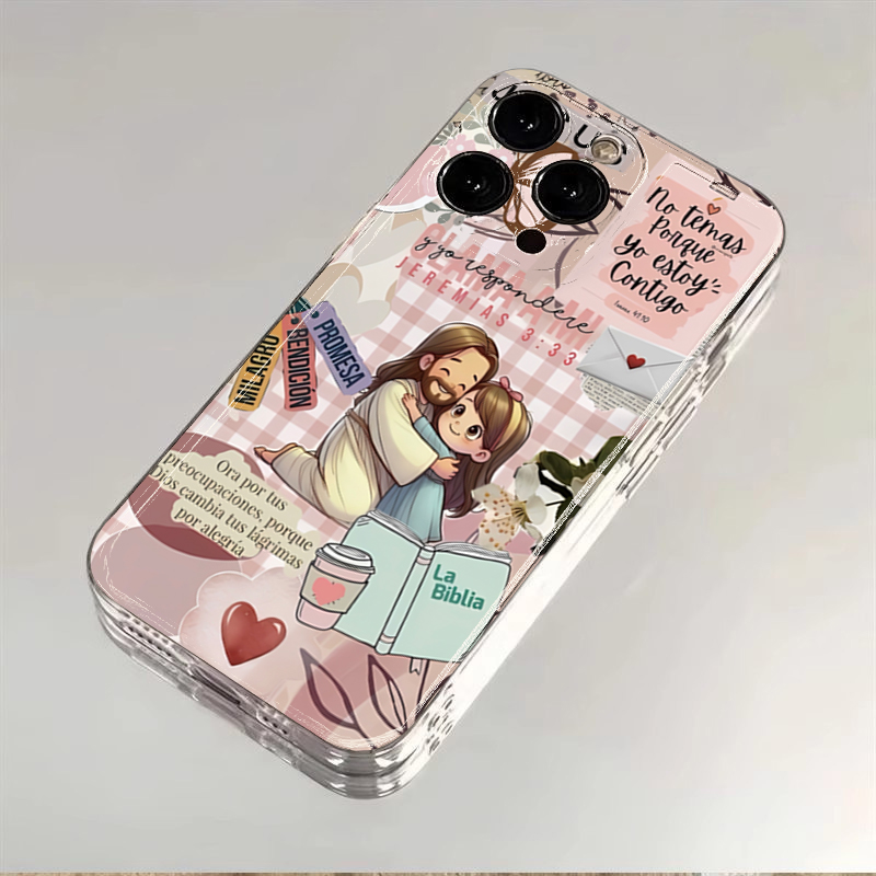Cartoon Jezus En Ik Bijbelvers - Phone Cases Redmi recensie en prijs