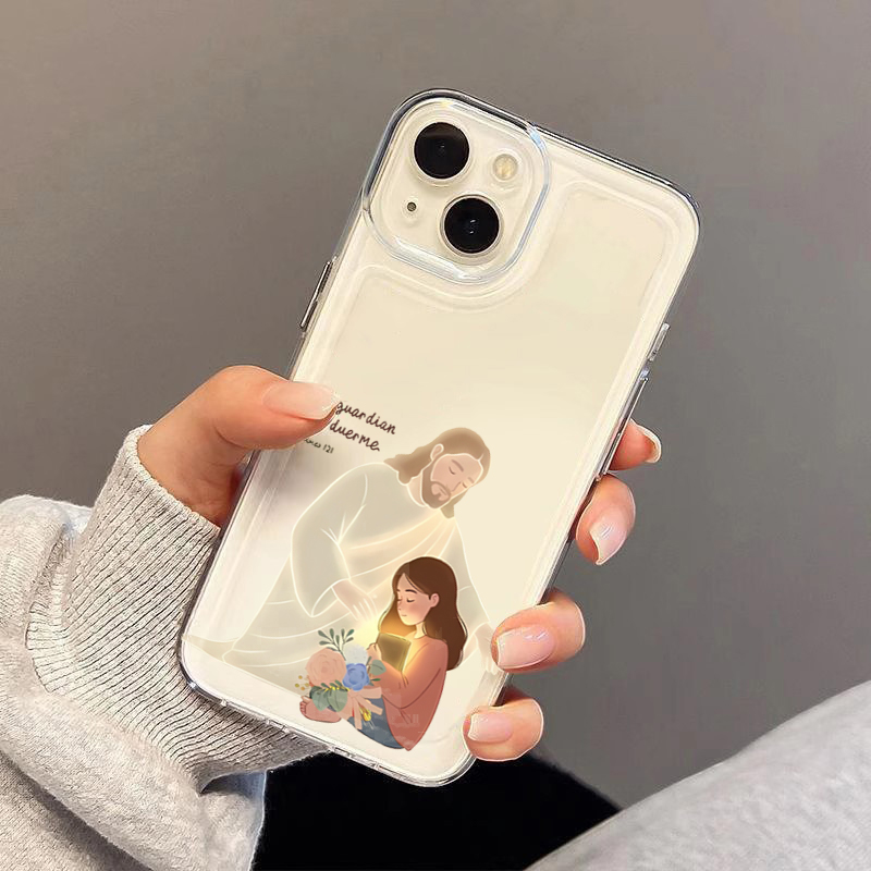 Cartoon Jezus En Ik Bijbelvers - Phone Cases Redmi recensie en prijs