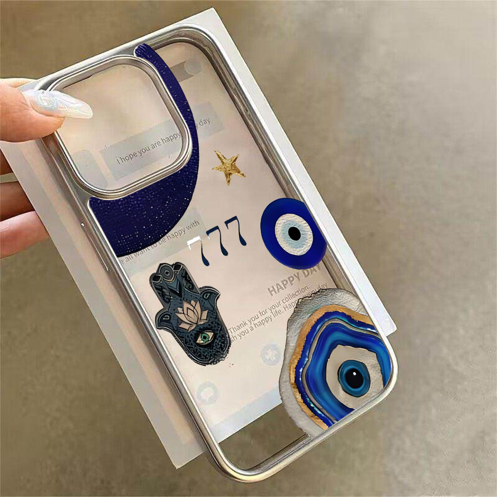 Hamsa Hand Boze Oog Collage Tr - Phone Cases Popular recensie en prijs
