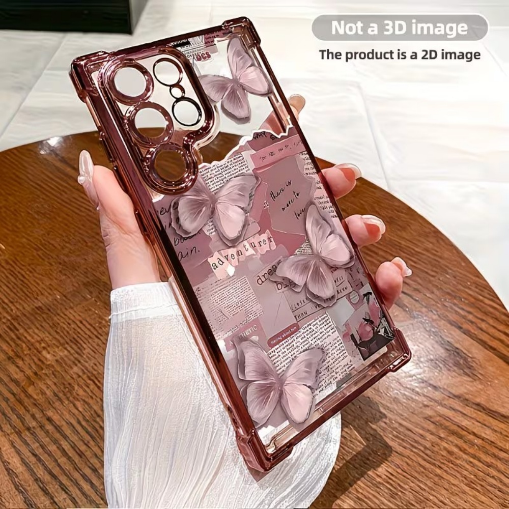 Esthetische vlinder krantenpri - Phone Cases Aesthetic recensie en prijs
