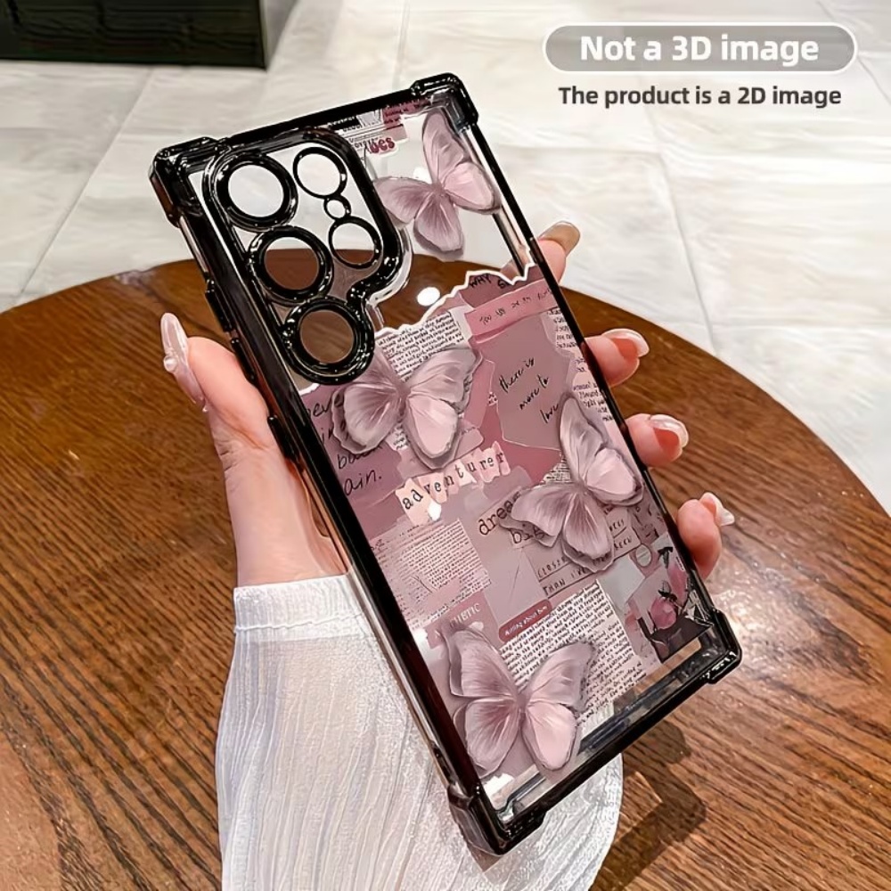 Esthetische vlinder krantenpri - Phone Cases Aesthetic recensie en prijs