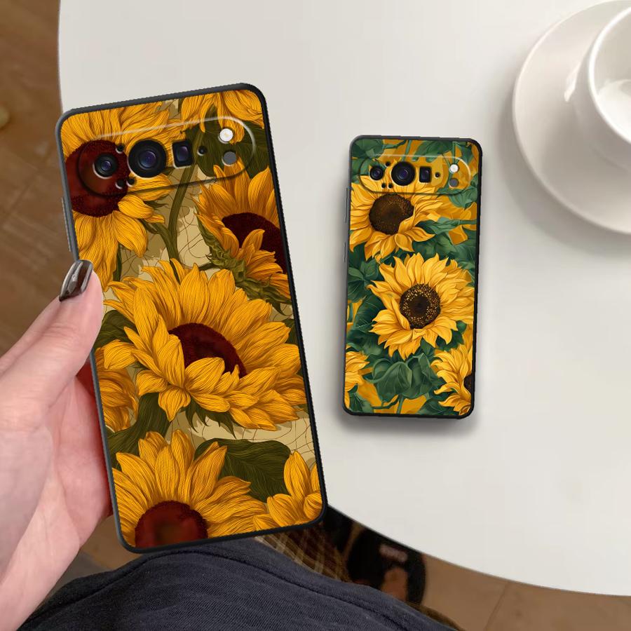 Zonnebloem Zee Funda Telefoon  - Phone Cases Google Pixel 9 recensie en prijs