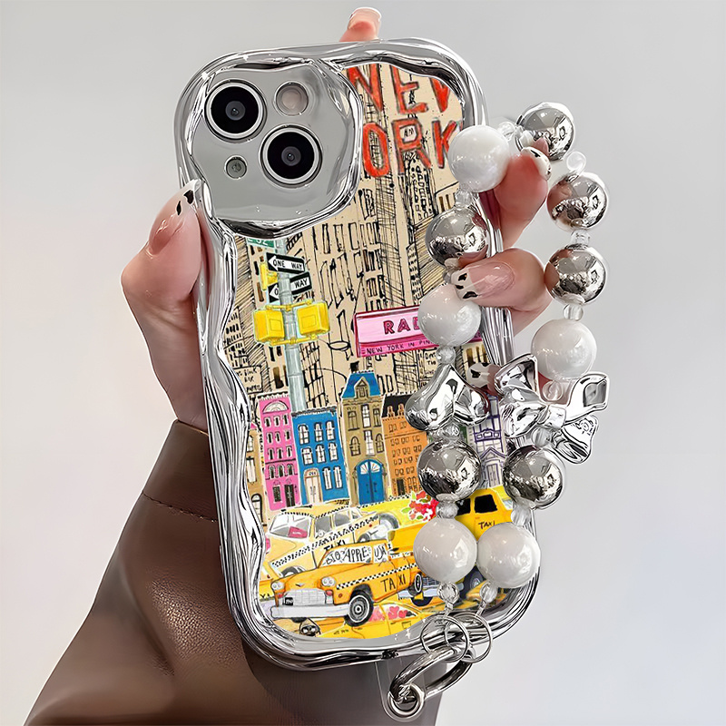 New York Cityscape Patroon 2D  - Phone Cases York recensie en prijs