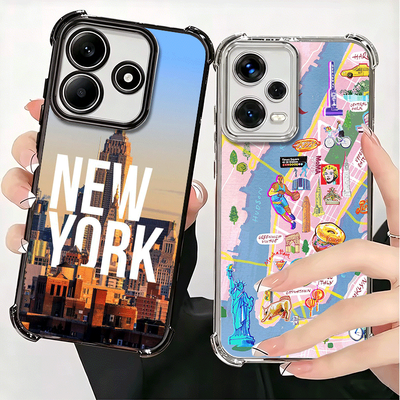 NYC New York City Zachte Telef - Phone Cases York recensie en prijs