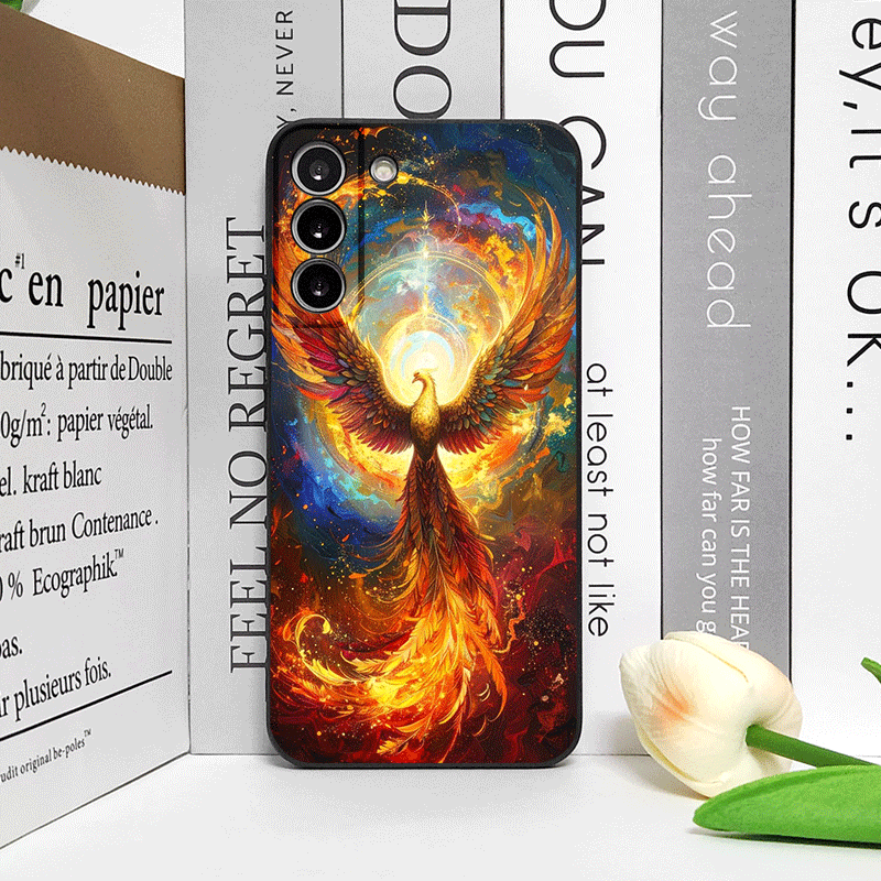 Luxe Phoenix Vuurveer Patroon  - Phone Cases Google Pixel 9 recensie en prijs