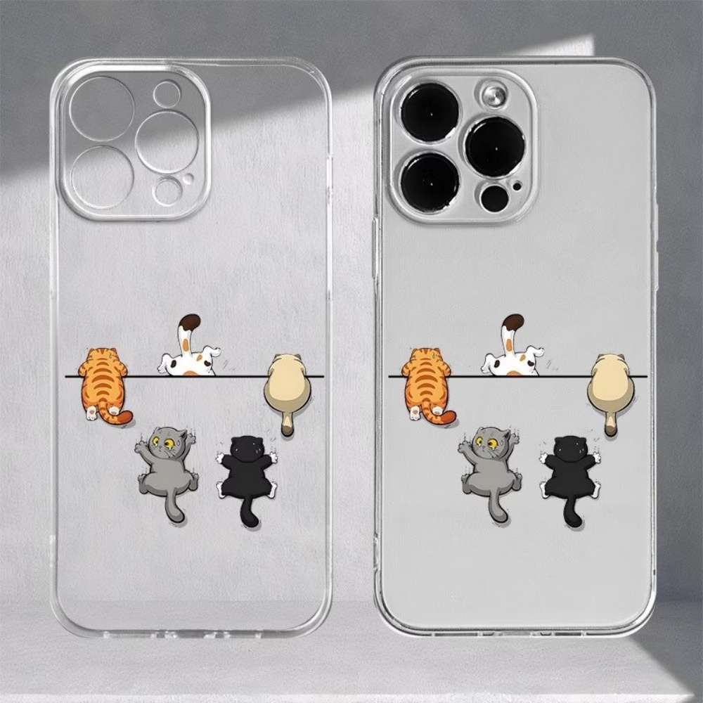 Vijf schattige kattenprint tel - Phone Cases Like Loopy recensie en prijs