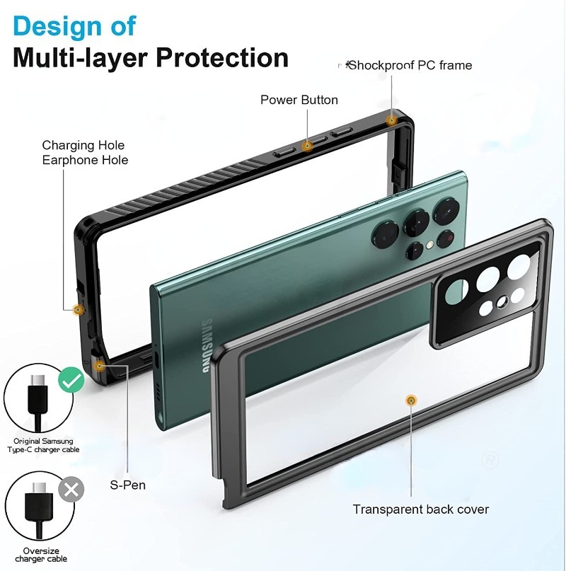 Case Voor Samsung S24 S23 S22  - Phone Cases Heavy Duty recensie en prijs