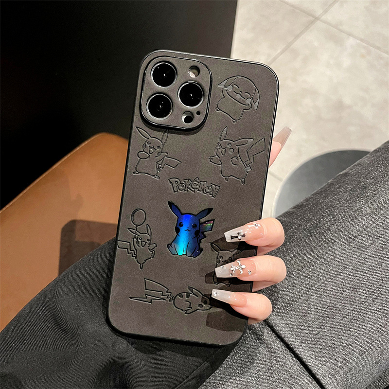 Cartoon Pikachu Kunstleer Lase - Phone Cases Like Loopy recensie en prijs