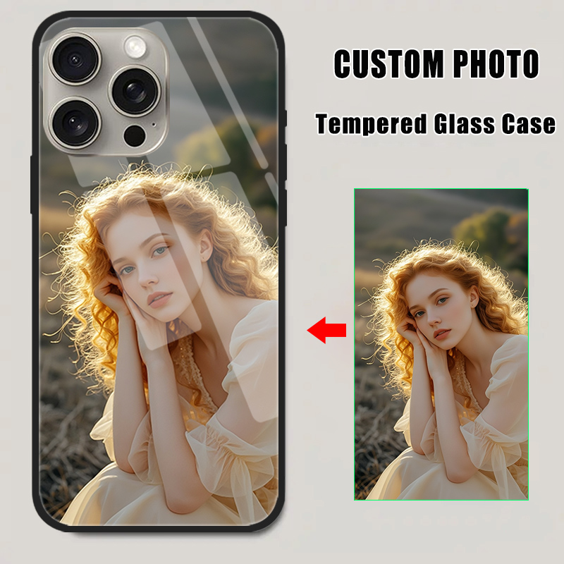 Aangepaste gehard glazen hoes  - Phone Cases Near Me recensie en prijs