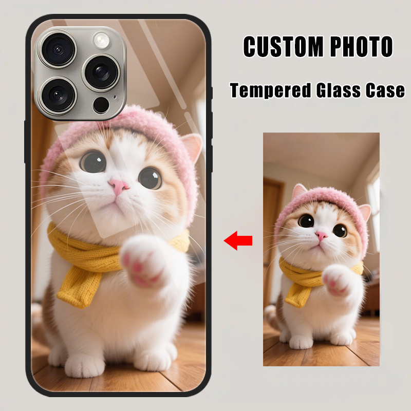 Aangepaste gehard glazen hoes  - Phone Cases Near Me recensie en prijs