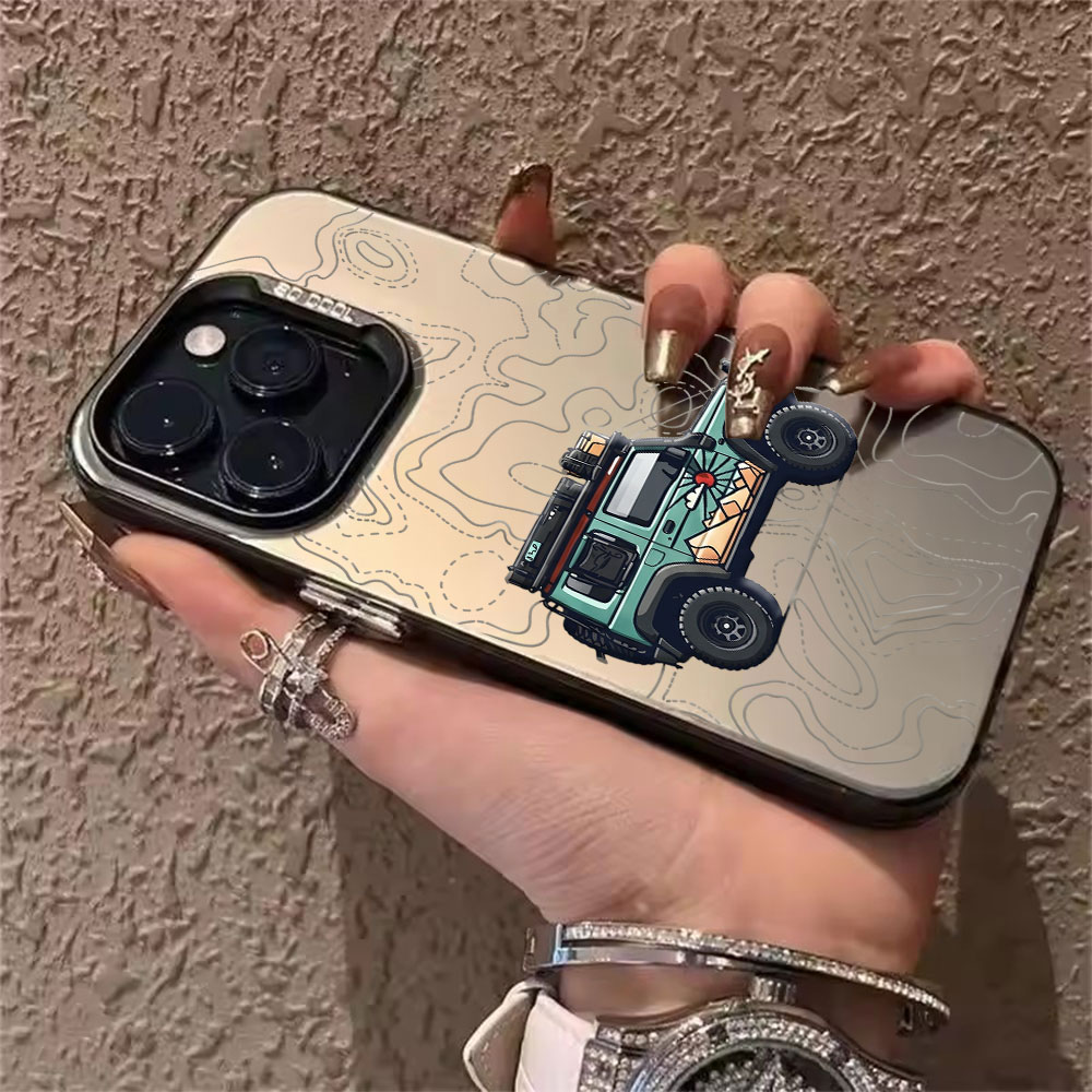 Simpele autopatroon telefoonho - Phone Cases Like Loopy recensie en prijs