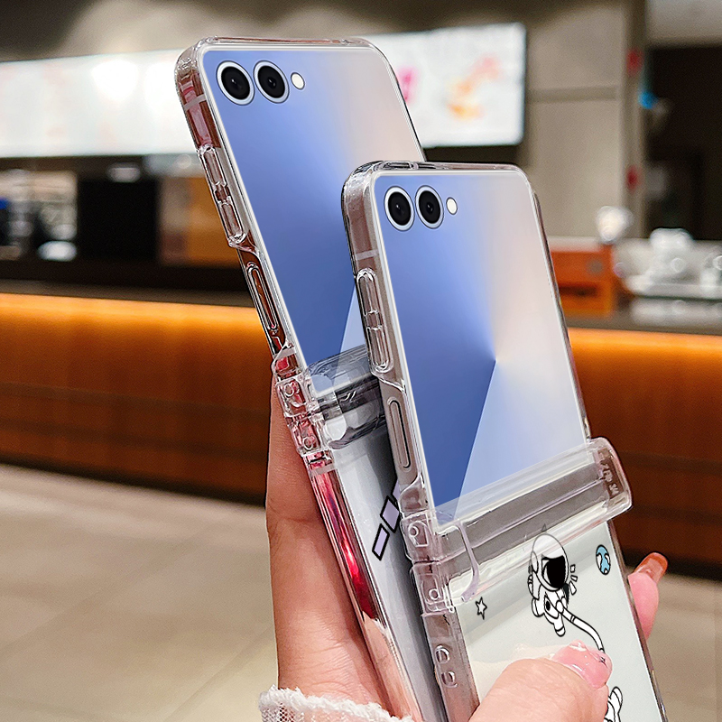 Astronauten Patroon Opvouwbare - Phone Cases Z Flip 5 recensie en prijs