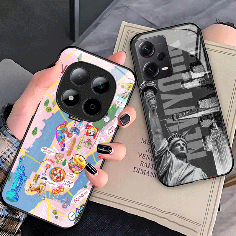 NYC New York City Glazen Telef - Phone Cases York recensie en prijs
