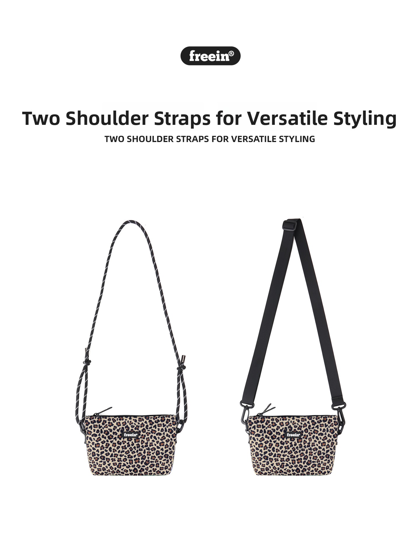 Freein Crossbodytas met luipaa - Phone Cases Brands recensie en prijs