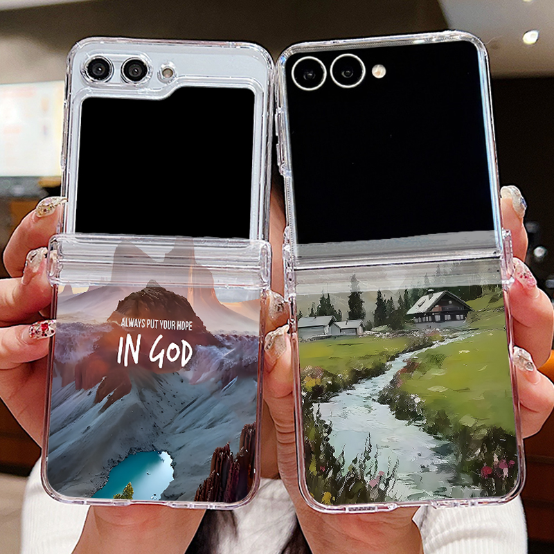 Telefoonhoesje met landschapsm - Phone Cases Z Flip 5 recensie en prijs