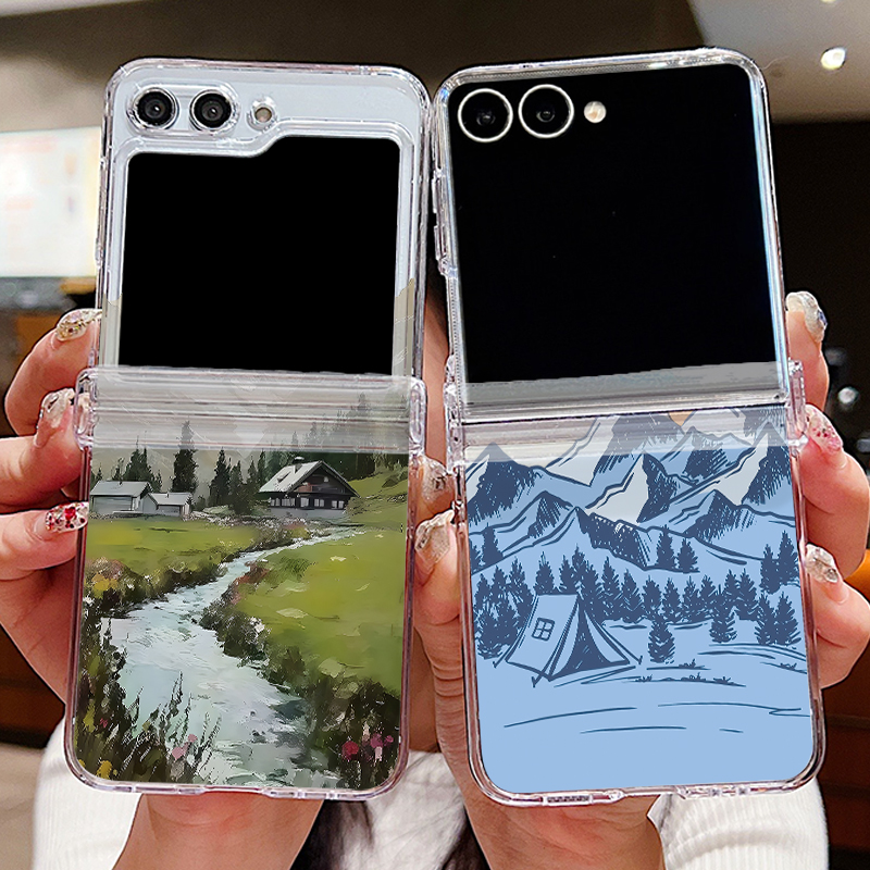 Telefoonhoesje met landschapsm - Phone Cases Z Flip 5 recensie en prijs