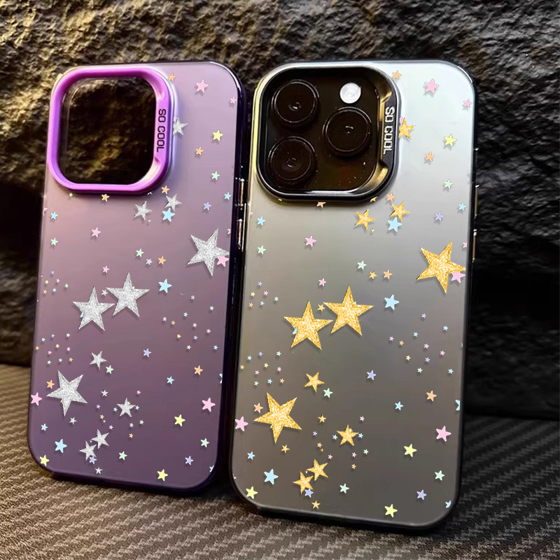 Kleurrijk Sterrenpatroon Matte - Phone Cases Redmi recensie en prijs
